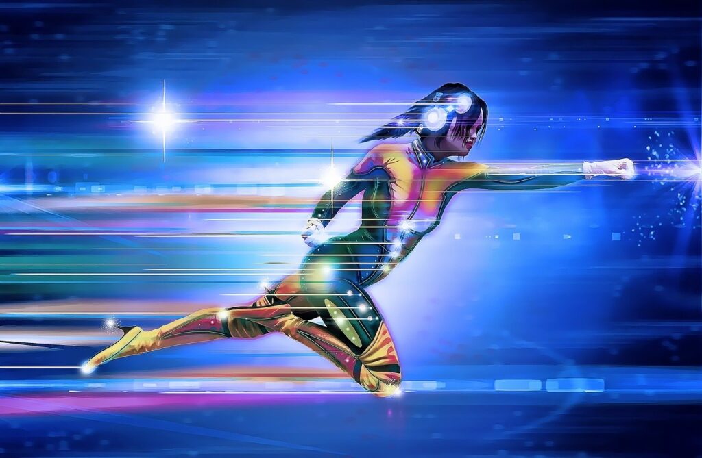 superhero, girl, speed, runner, running, lights, space, cyber, suit, female, science, person, digital, woman, strength, fast, blue light, blue science, blue running, blue digital, blue run, blue hero, blue lights, superhero, superhero, speed, speed, speed, speed, running, running, running, space, space, space, space, space, cyber, science, science, science, science, digital, digital, digital, strength, fast, fast